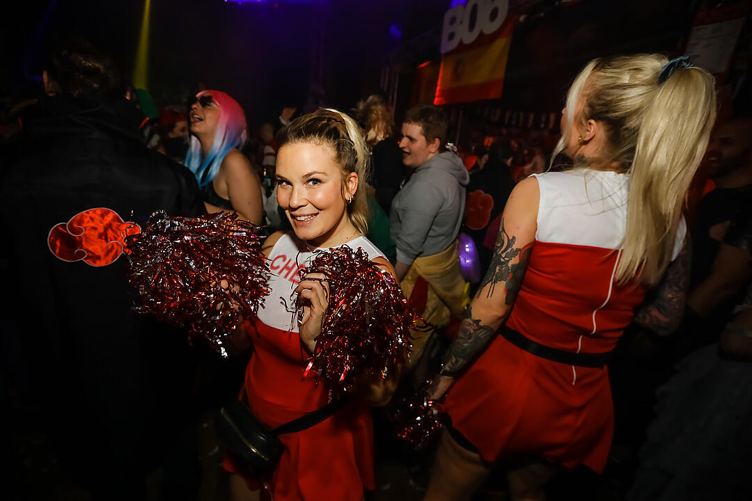 Beste Partystimmung in der Stadthalle