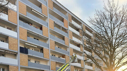 Bamberger Schüler schlagen Alarm - "Flammenschein an Wohnkomplex"
