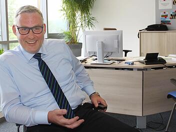 Clemens Dereschkewitz (51) ist Geschäftsführer der ait Deutschland mit Sitz in Kasendorf und Vorsitzender der Wirtschafts-Seite im Arbeitskreis Schule-Wirtschaft. Foto: Jürgen Gärtner