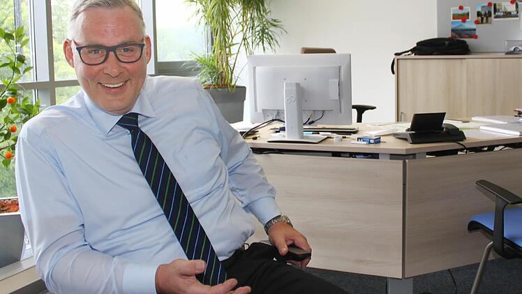 Clemens Dereschkewitz (51) ist Geschäftsführer der ait Deutschland mit Sitz in Kasendorf und Vorsitzender der Wirtschafts-Seite im Arbeitskreis Schule-Wirtschaft. Foto: Jürgen Gärtner