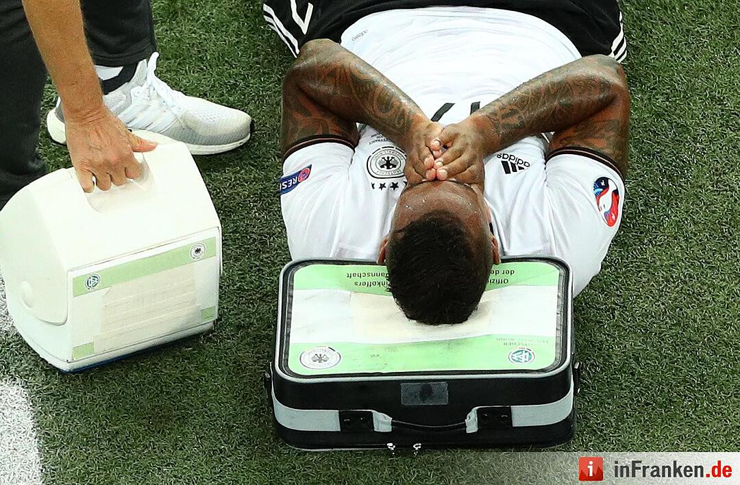 e bittere Niederlage der Deutschen