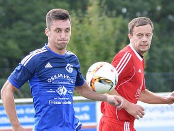 Dustin Brehm erzielte den sechsten Treffer für die Gruber beim 8:2-Kantersieg gegen den TSV Neuensorg.  Foto: Gunther Czepera