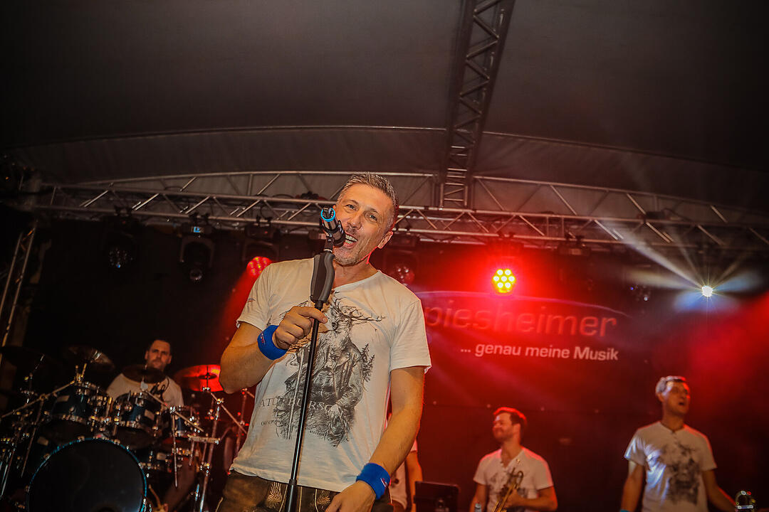 Beste Stimmung beim Stadtfest in Schweinfurt.