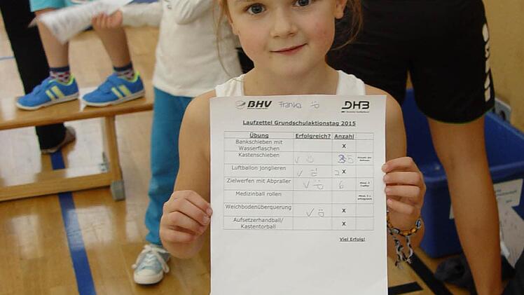 Franka Helget (aktive Handballerin). Foto: Brigitta Kempe-Wolf