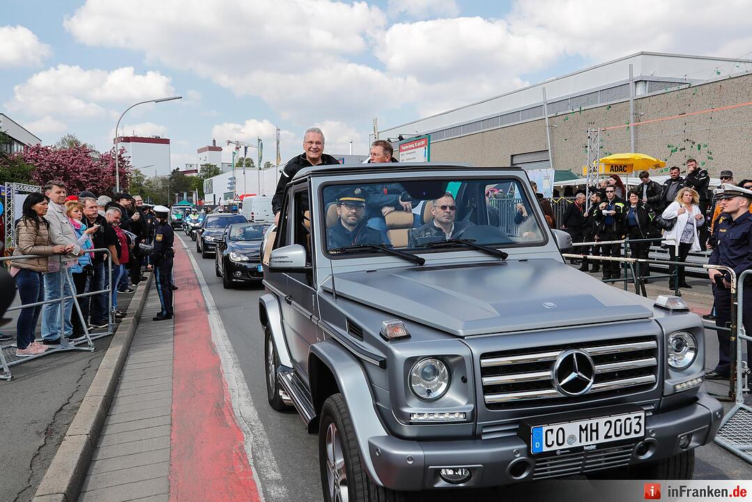 Motorradsternfahrt in Kulmbach: der Sonntag
