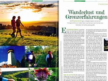 Der Frankenwald inspiriert die Wanderer. Foto: PR