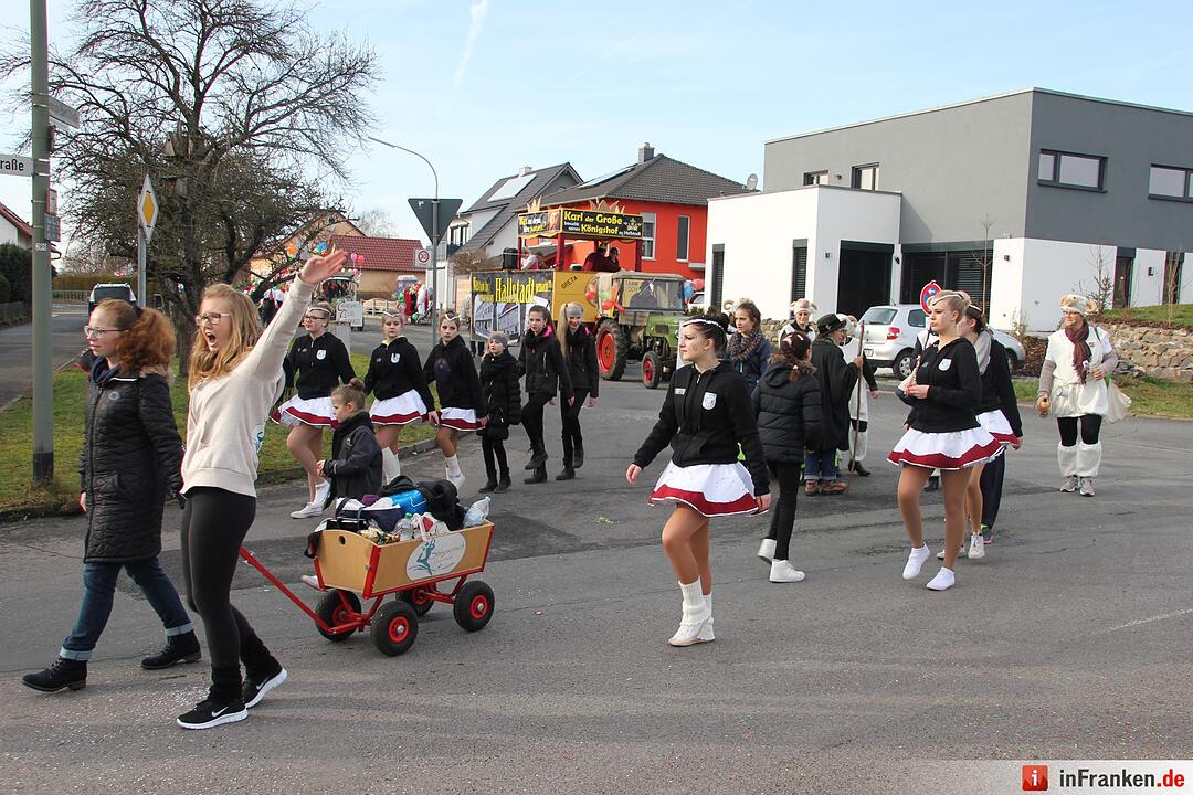 Faschingszug Oberhaid 2016