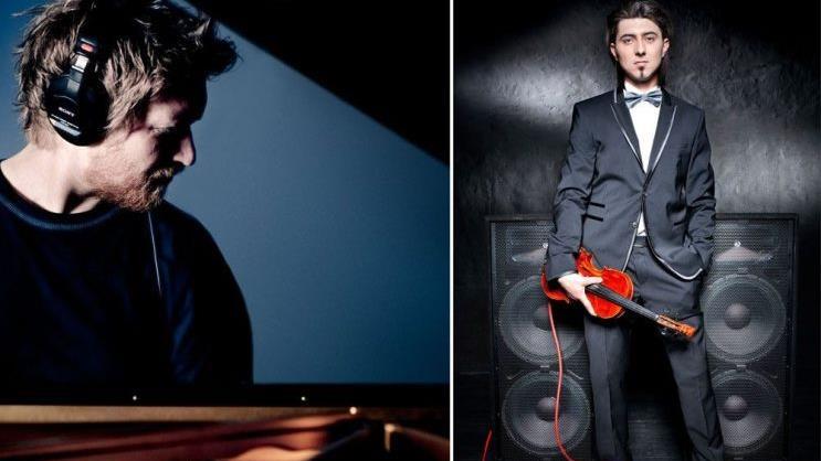 Der Geiger Adam Baldych und der Pianist Helge Lien gastieren am 25. Januar bei "LEise am MArkt" in Coburg.Fotos: Christian Mordre/Bartosz Maz