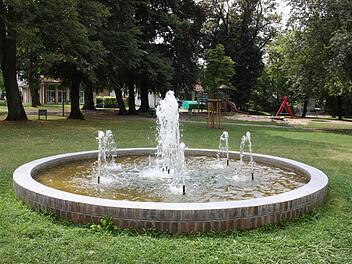 Der Rupperts-Brunnen im Kulmbacher Stadtpark. Foto: Erich Olbrich