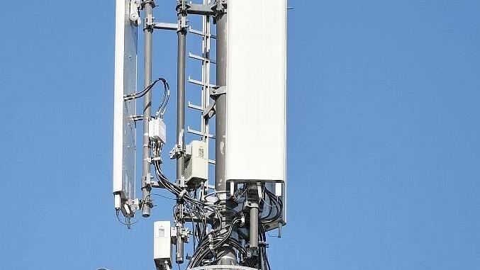 Ein Sendemast f&uuml;r Mobilfunk
