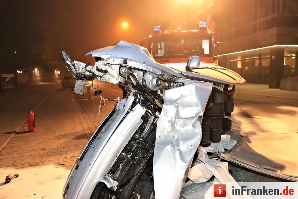 Verkehrsunfall an Coburger Bahnhof