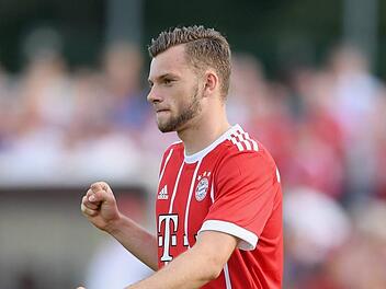 Der 18-j&auml;hrige Manuel Wintzheimer aus Arnstein durfte in Shanghai im Bayernteam gegen den FC Arsenal st&uuml;rmen. Foto: Markus Ulmer, Imago