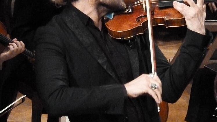 Im Sommer 2013 begeisterte David Garett bereits bei einer öffentlichen Probe und bei einem fulminanten Konzert. Foto: dpa