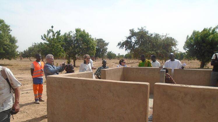 Brunnen  in Fanka, einem der Dörfer, die Flüchtlinge aufnehmen.Foto: Stadt Herzogenaurach