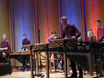 Der "Zauber der Marimba" im Regentenbau. Thomas Ahnert