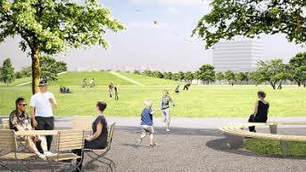 Planung Ostpark Foto: Ideenwettbewerb Konversion