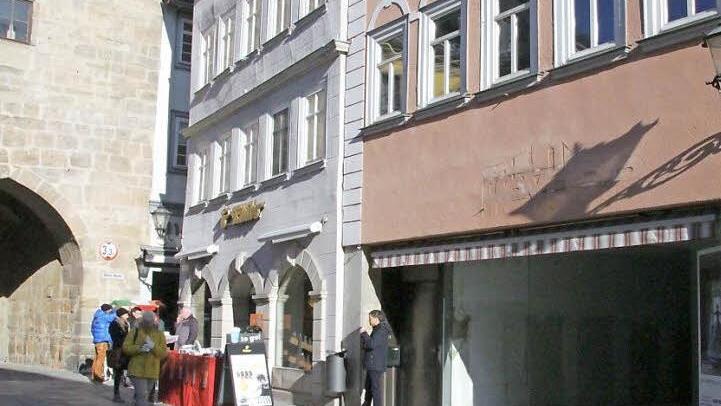 Die Kette "Nanu Nana" baut derzeit das ehemalige Schuhhaus Heyder um. Auf rund 200 Quadratmetern werden voraussichtlich ab Mitte März Geschenkartikel und Wohnaccessoires verkauft. Foto: Ulrike Nauer