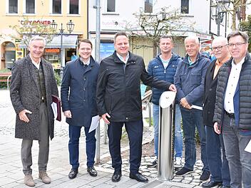 Kulmbach: Stadtwerke installieren zweiten öffentlichen Trinkbrunnen - "wertvolle Bedeutung"