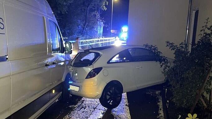 Spektakulärer Unfall im Kreis Kronach
