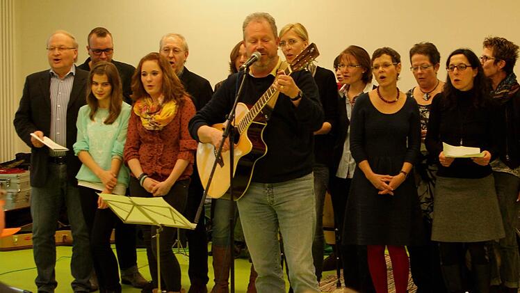 Das Lehrerkollegium bedankte sich musikalisch.
