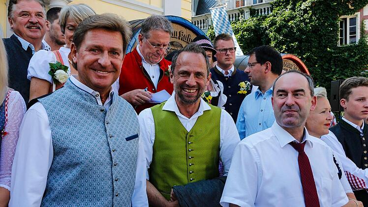 Die Kulmbacher Bierwoche ist eröffnet. Foto: Matthias Hoch