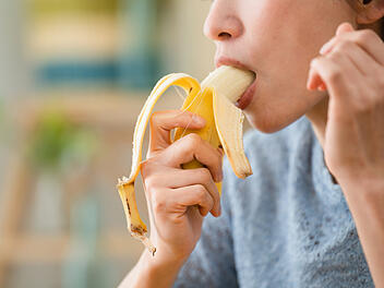 Banane, Banane essen