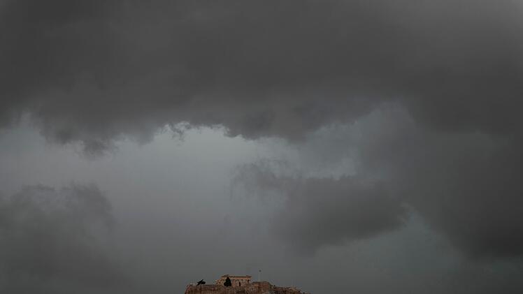Unwetter in Griechenland