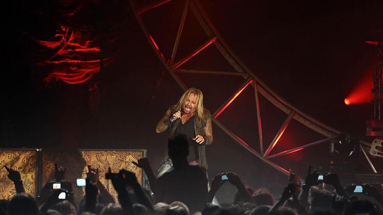 Vince Neil von Mötley Crüe Foto: Matthias Hoch