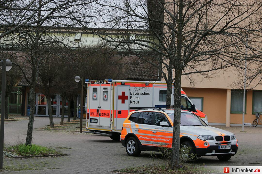 Großeinsatz an der Berufsschule Forchheim