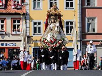 Fronleichnam in Bamberg. Fotos: Matthias Hoch