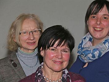 Erna Sell, Annemarie Binder und Kerstin Körber  Foto: Gerd Schaar