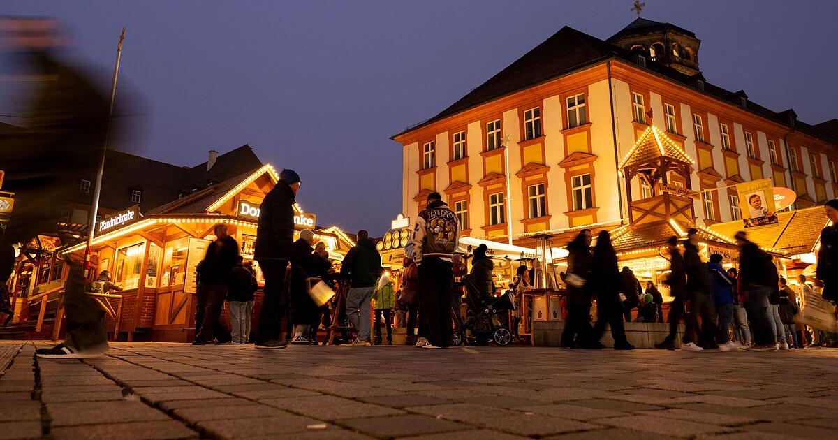 Bayreuth: 'Frühester Weihnachtsmarkt Deutschlands' startet am Donnerstag