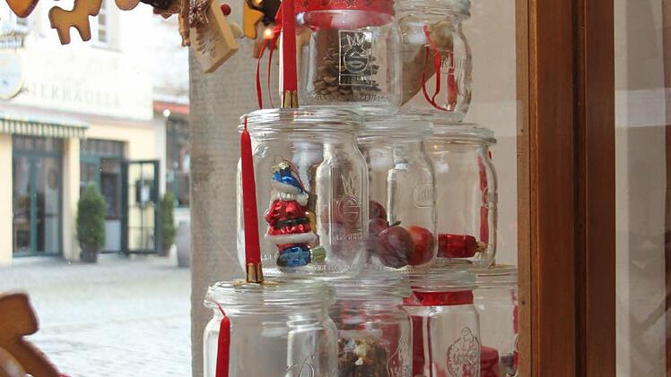 Glas-Baum im "Blauen Laden"  Foto: Dagmar Besand