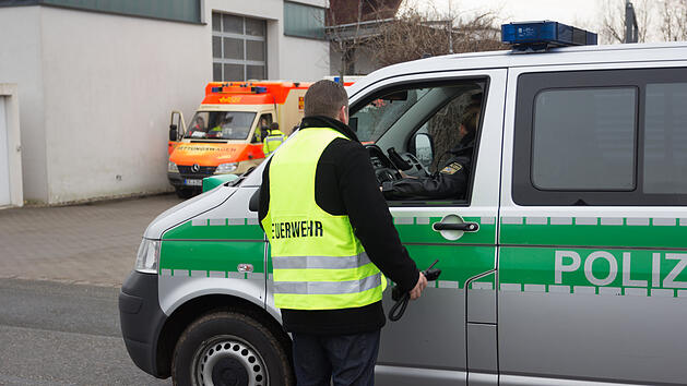 Großeinsatz auf Baustelle im Nürnberger Land