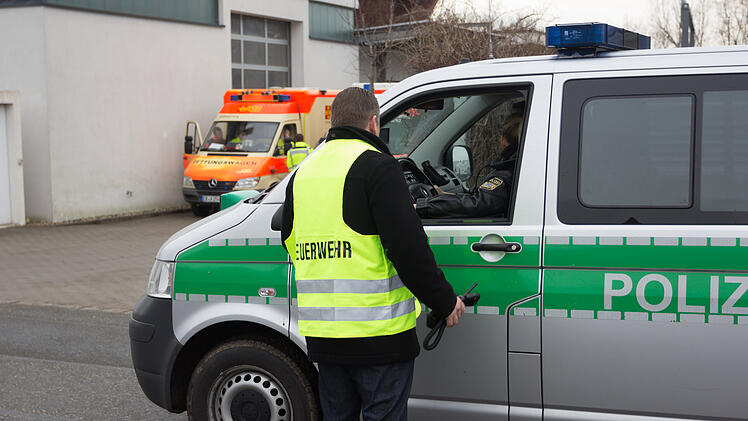 Großeinsatz auf Baustelle im Nürnberger Land