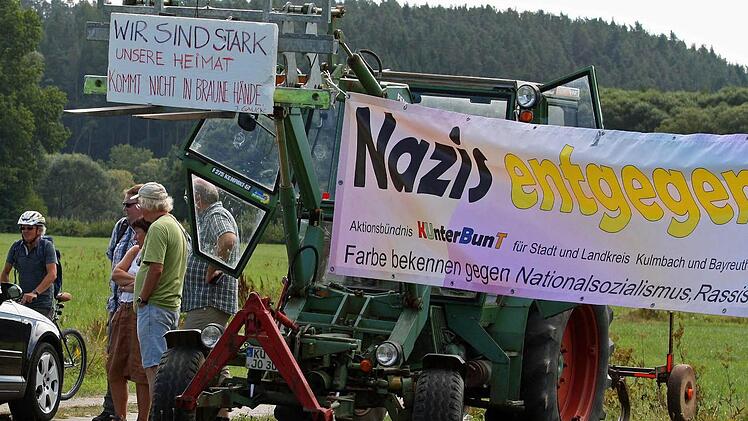 So wurde im September in Schwarzach protestiert. Foto: Archiv/Katrin Geyer