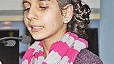 Ritaj Hamad ist 13 Jahre. Sie besucht das Gymnasium in Ebern und hat in fast perfektem Deutsch aus ihrer Heimat erzählt.