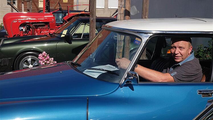 Trotz Hitze sehr gut besucht: Das Oldtimertreffen in Sulzthal.  Foto: Gerd Schaar