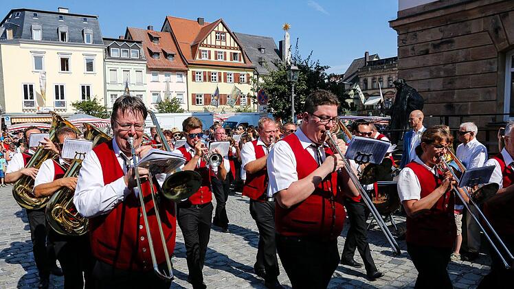 Die Kulmbacher Bierwoche ist eröffnet. Foto: Matthias Hoch