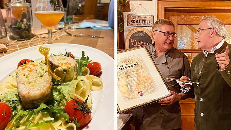Brauerei-Gasthof "Zum Gr&uuml;nen Baum" in Theinheim