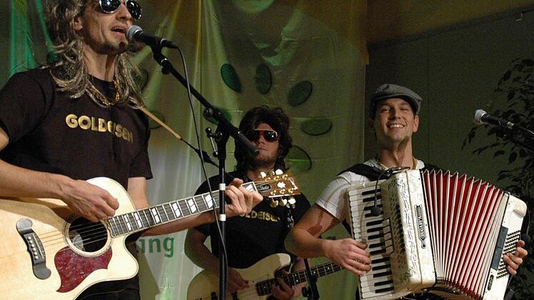 Die Band Goldeisen aus Schweinfurt  Fotos: Peter Klopf