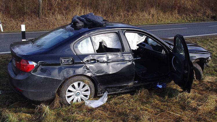 Unfall bei Schmölz. Foto: Marco Meißner