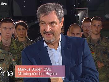 Der bayerische Ministerpräsident Markus Söder (CSU) spricht sich für die Wiedereinführung der Wehrpflicht aus.