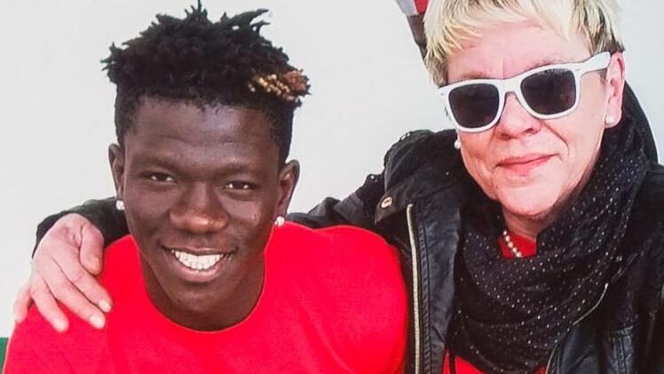 Längst fühlt sich Malik in Fischbach und bei Elvira Weschta heimisch. Im September möchte er er eine Ausbildung beginnen. Foto: privat