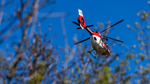 Suche mit Hubschrauber nach Urlauberin im Kreis Forchheim