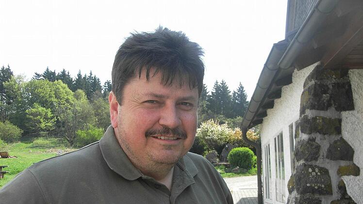 Hütten-Wirt Roland Voll. Foto: Joachim Rübel