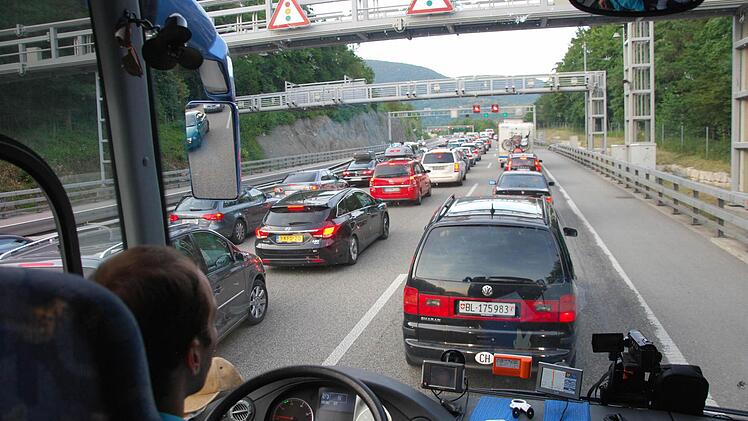 Die größte Gefahr für den Rekord: Stau