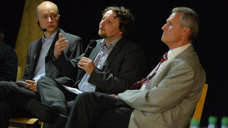 v. l.: Ralf Ruppert, Björn Wortmann, Rudolf Fella.