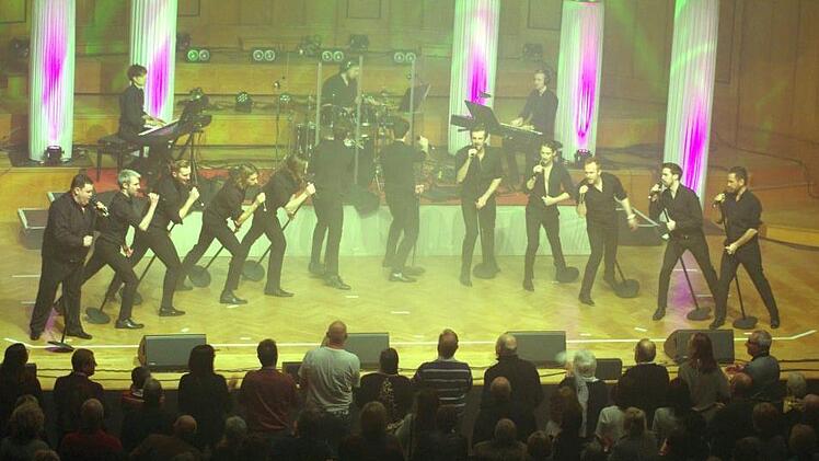 Ein tolles Konzert von "The 12 Tenors" auf der Millenium Tour wurde zu einem unvergesslichen Abend in Bad Kissingen. Foto: Klaus Werner