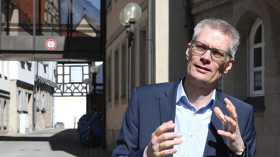 Amtsinhaber Uwe Kirschstein (SPD) bleibt mit 55,33 Prozent der Wählerstimmen Oberbürgermeister der Stadt Forchheim. Foto: Barbara Herbst